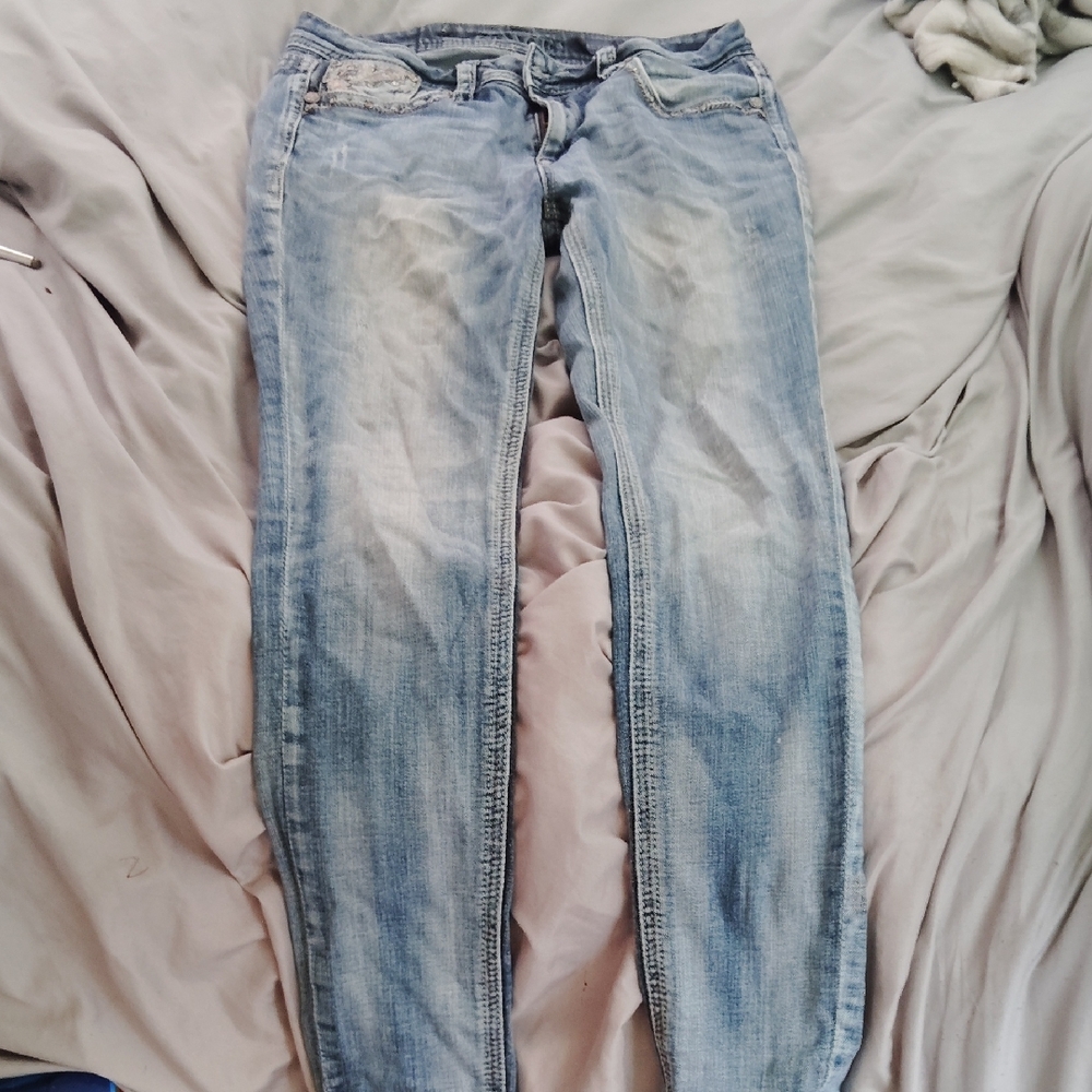 Grace Light Wash Skinny Jeans